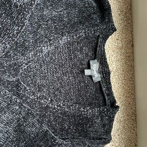 Fuzzy black sweater